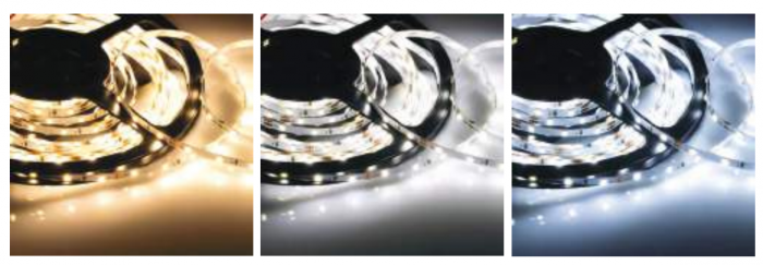 300 LED-es 2835 típusú szalag 5 mm [7]
