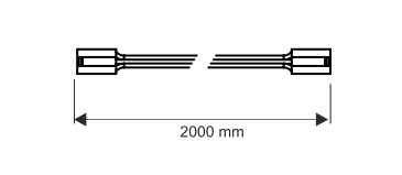 Smart transzformátor kábel, 2 méteres, AV 624 [4]