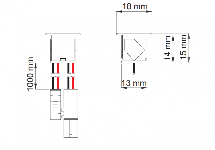 Univerzális LED kapcsoló dimmer W01 [3]