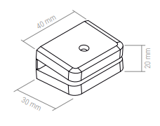 LED klipsz 3D - Fekete [6]