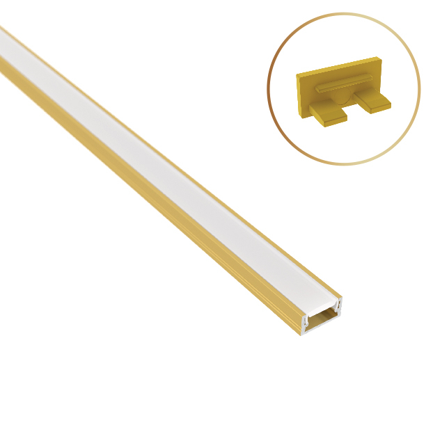 LED LINE MINI Aranyozott profil 2 méteres [1]
