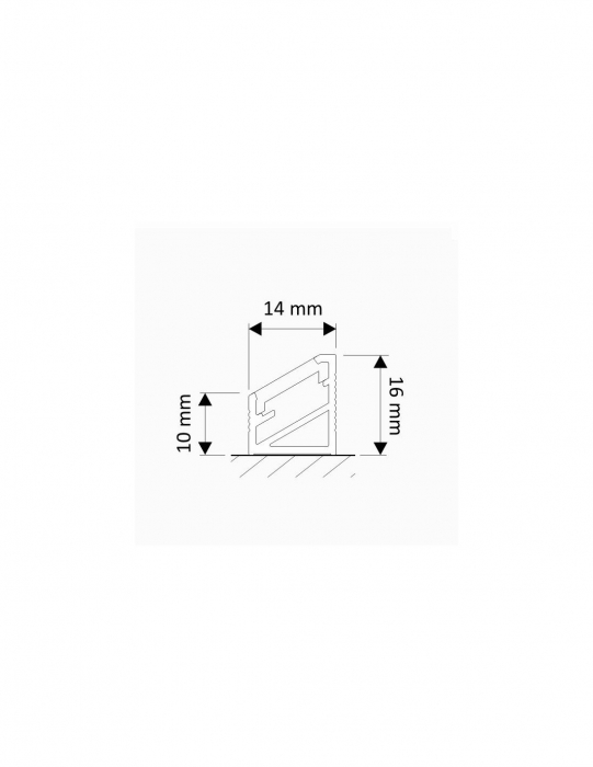 TRI LINE  LED Profil 2 méter [3]