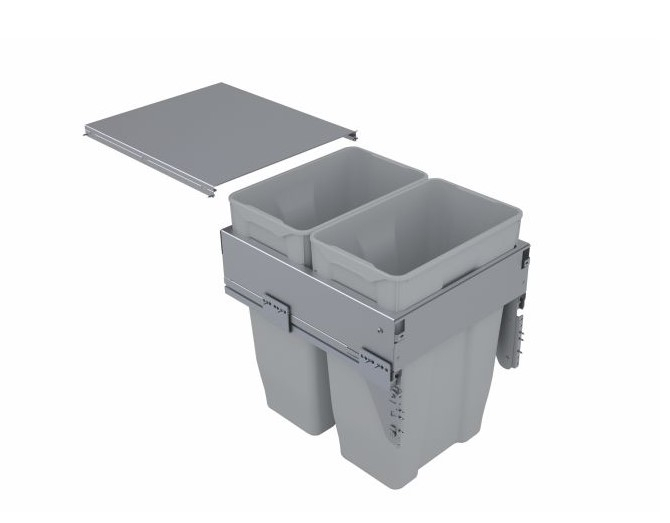 Fiókos Szemetes 60 L -  450 mm-es Szekrényhez [1]