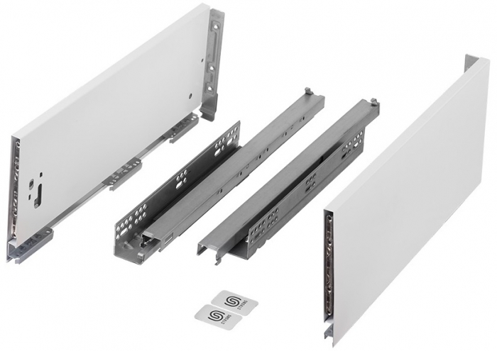 Fiók – fém oldalfalú, Slim 180 mm [1]