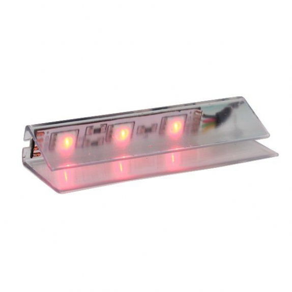 PVC  RGB LED Klipsz szett [4]
