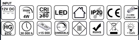 PUPIL LED Spotlámpa [6]