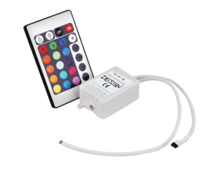 IR távirányító és RGB vezérlő 12V [1]
