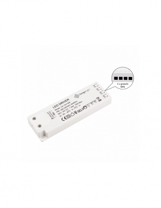 15W 12V-os transzformátor/elosztó [1]
