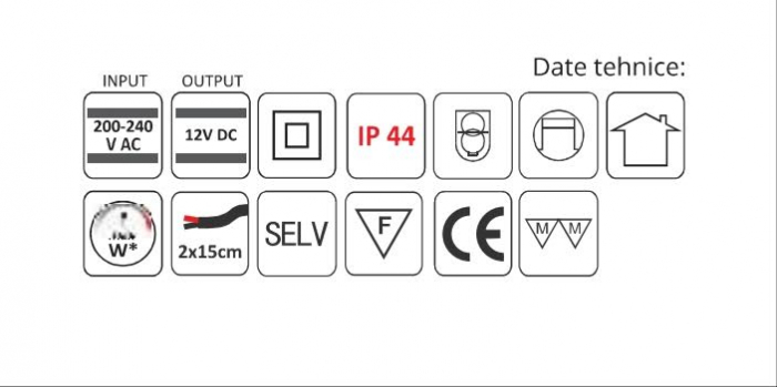 12V-os Slim Premium IP44 transzformátor [4]