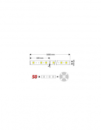 RGB LED Szalag 5m  6W/m [3]