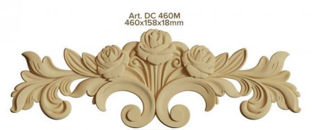 Fa és MDF - Bútordísz- DC 460 M modell