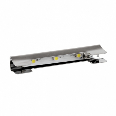 LED Szalag - LED fémklipsz - LED szalaggal ellátott mini fémprofil