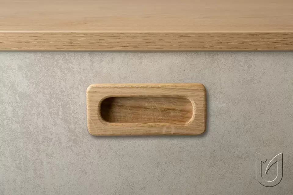 Fa fogantyúk - Vasca Fa fogantyú 110 mm