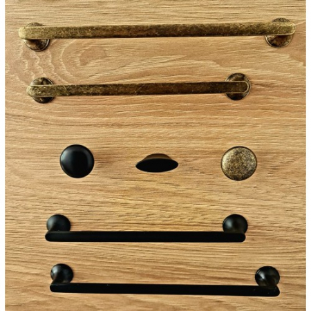 Turn fogantyú antik Bronz [2]