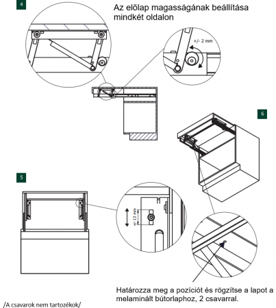 OPLÀ TOP - Asztallap kihúzó mechanizmus [8]