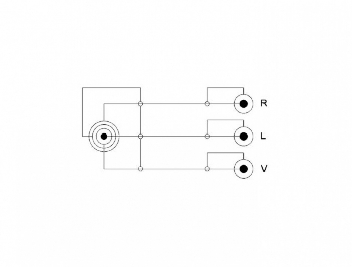 Adaptor jack 3.5mm TRRS - RCA [2]