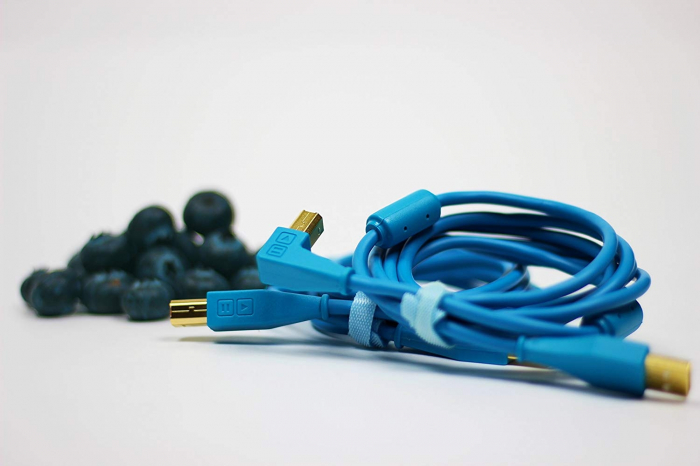 DjTechTools Chroma Cable USB 90 grade (blue) [3]