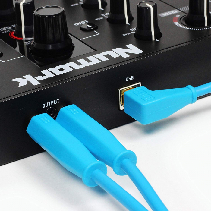 DjTechTools Chroma Cable USB 90 grade (blue) [2]