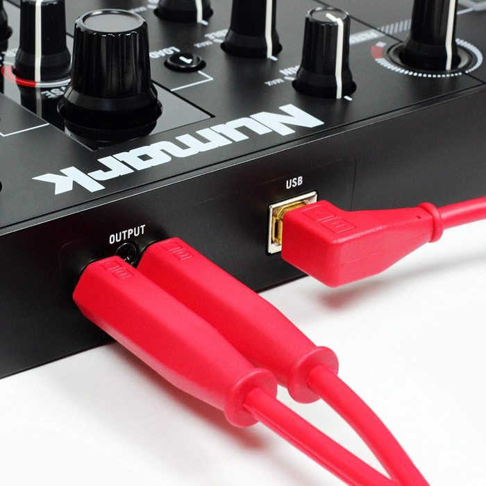 DjTechTools Chroma Cable USB 90 grade (red) [2]