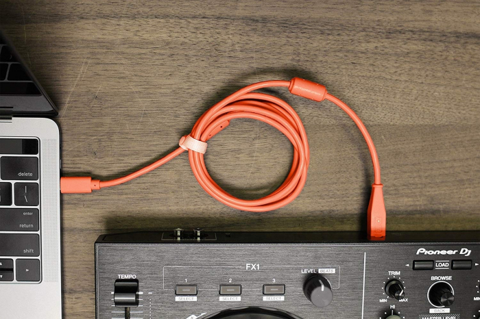 DjTechTools Chroma Cable USB C (neon orange) [3]