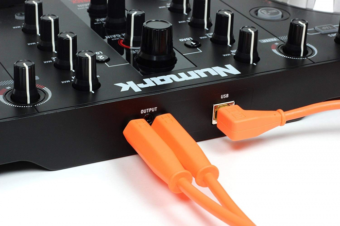 DjTechTools Chroma Cables Audio RCA to RCA Stereo (red) [3]
