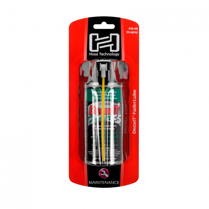 Hosa CAIG DeoxIT Fader Lube - Spray cu Ulei pentru fadere si crossfadere 142g [4]