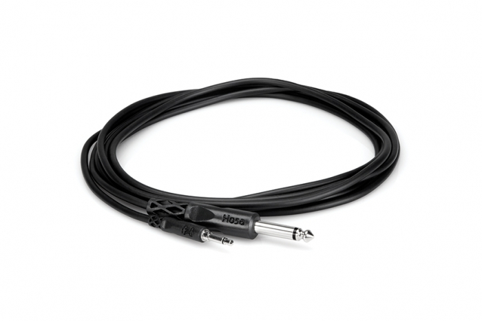 Hosa CMP 303 - Cablu Jack 3.5mm Tata Mono la Jack 6.35mm Tata Mono - 0.9m [2]