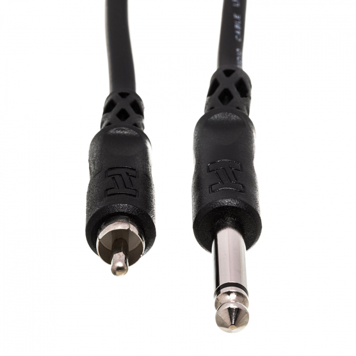 Hosa CPR 103 - Cablu Jack 6.35mm Tata Mono la RCA Tata - 0.9m [3]
