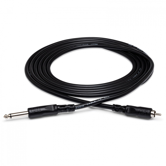 Hosa CPR 103 - Cablu Jack 6.35mm Tata Mono la RCA Tata - 0.9m [2]