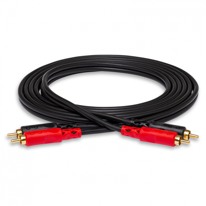Hosa CRA 202 AU - Set Cabluri RCA la RCA Tata aurit - 2m [2]