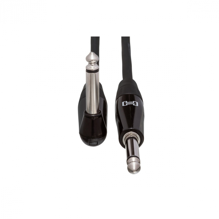 Hosa HGTR 010R - Cablu Jack 6.35mm Tata Mono la Jack 6.35mm 90 Grade Tata Mono - 3m [2]
