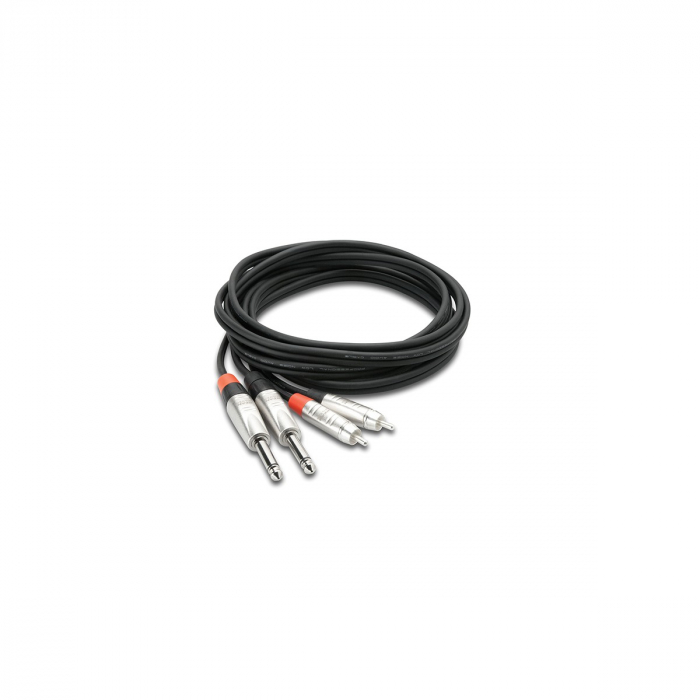 Hosa HPR 005 - Cablu Jack 6.35mm Tata Mono la RCA Tata - 1.5m [2]