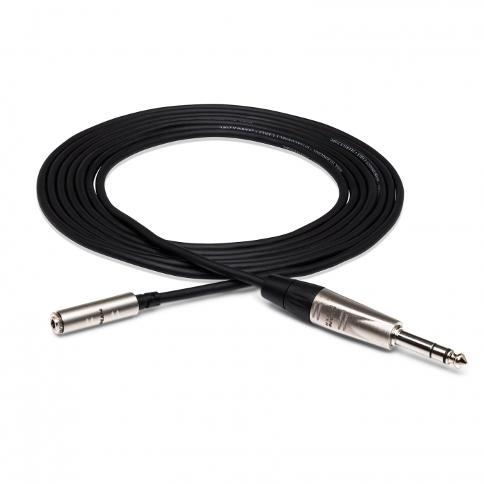 Hosa HXMS-010 - Cablu Prelungitor Jack 6.35mm Tata Stereo - Jack 3.5mm Mama Stereo - 3m [2]