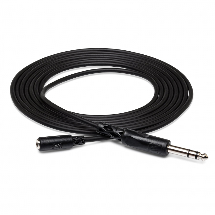 Hosa MHE-325 - Cablu Prelungitor Jack 6.35mm Tata Stereo - Jack 3.5mm Mama Stereo - 7.6m [2]