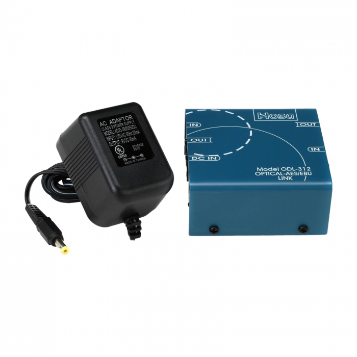 Hosa ODL 312 - Convertor Audio S/PDIF Optic - AES/EBU [5]