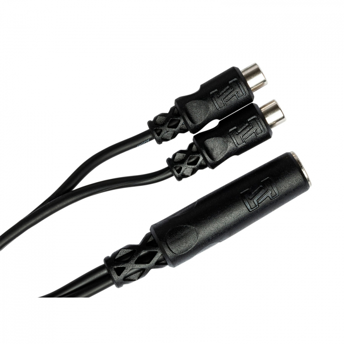 Hosa YRA 115 - Splitter Audio - Jack 6.35mm Mama Mono la 2 x RCA Tata [3]