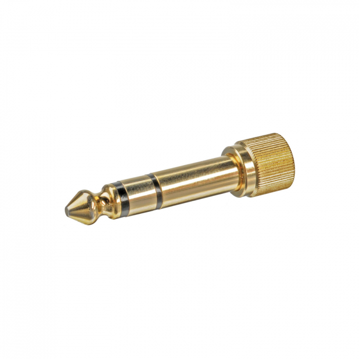 Sennheiser - Adaptor Casti Jack 6.35mm Tata Stereo la Jack 3.5mm Mama Stereo cu Filet [2]
