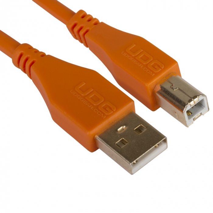 UDG Ultimate 1m Cable USB 2.0 Orange Straight [2]