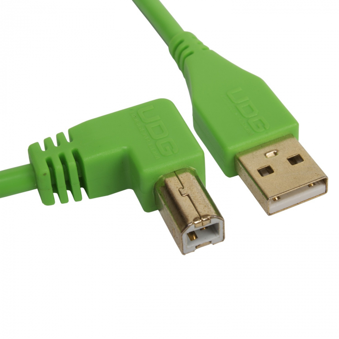 UDG Ultimate 2m Cable USB 2.0 Green Angled [2]