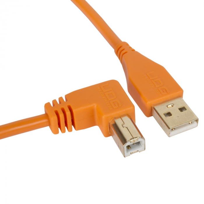 UDG Ultimate 2m Cable USB 2.0 Orange Angled [2]