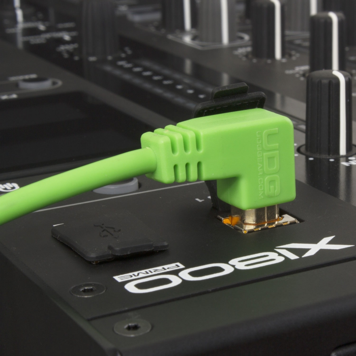 UDG Ultimate 3m Cable USB 2.0 Green Angled [7]