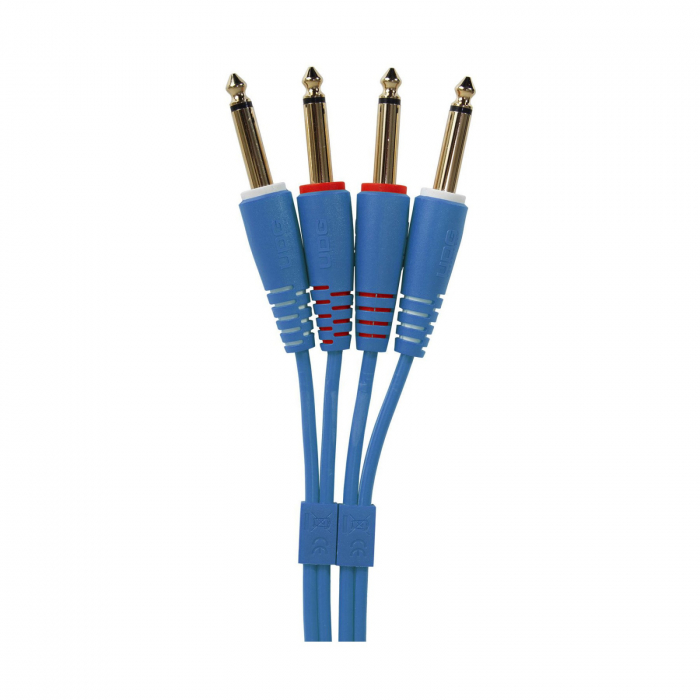 UDG Ultimate Set Jack 6,35-Jack 6,35 Tata Mono 3m - Blue [2]