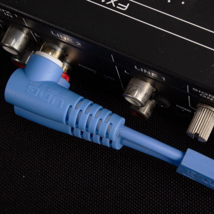 UDG Ultimate Set RCA Straight - RCA Angled 3m - Blue [4]