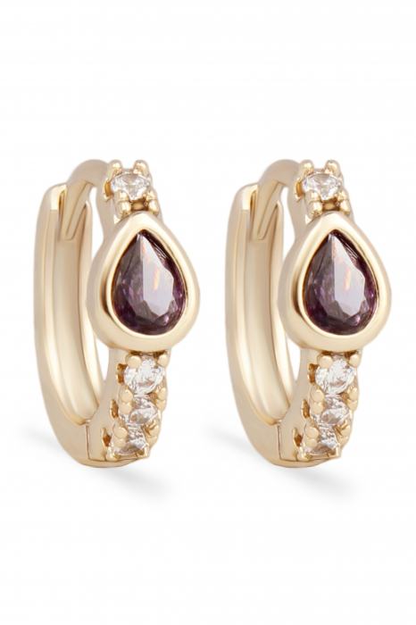 Cercei Aylin - bijuterii elegante placate cu aur, transport gratuit [1]