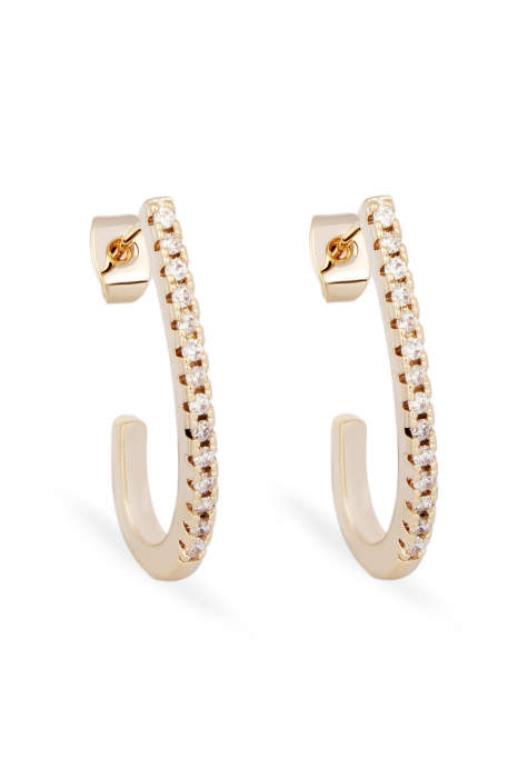 Cercei Empress - bijuterii elegante placate cu aur, transport gratuit [1]