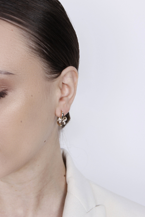 Cercei Ophelia - bijuterii elegante placate cu aur, transport gratuit [3]