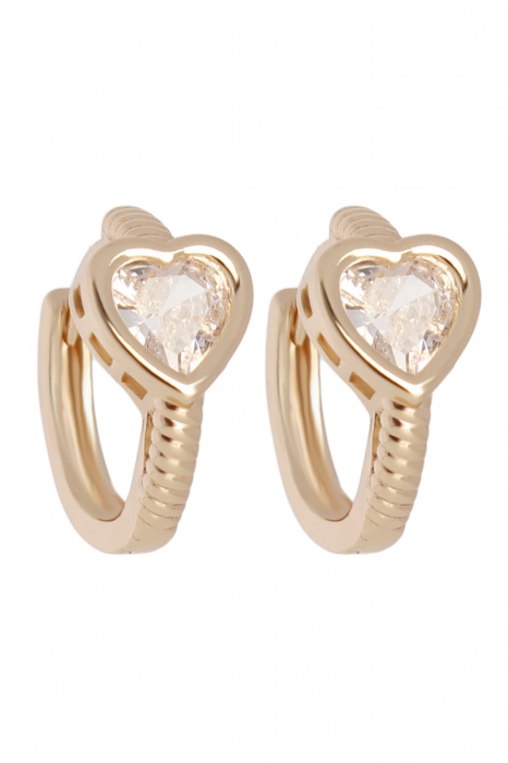 Cercei Sweetheart - bijuterii elegante placate cu aur, transport gratuit [1]
