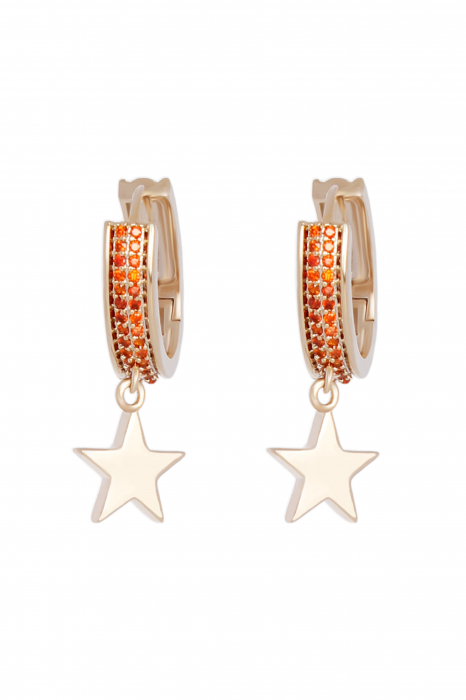 Cercei Celeste- bijuterii elegante placate cu aur, transport gratuit [1]