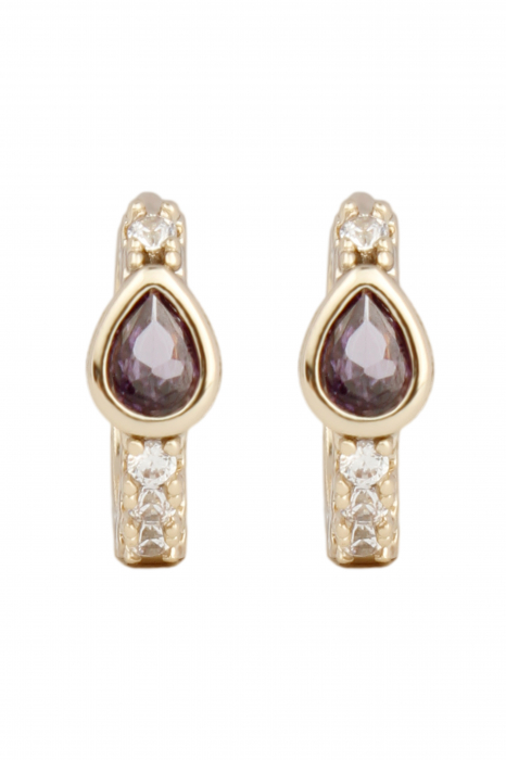 Cercei Aylin - bijuterii elegante placate cu aur, transport gratuit [3]