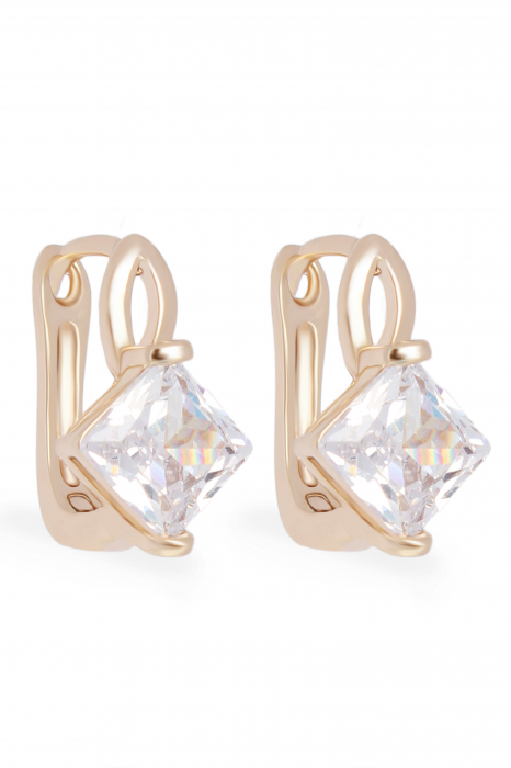 Cercei Prestige - bijuterii elegante placate cu aur, transport gratuit [1]